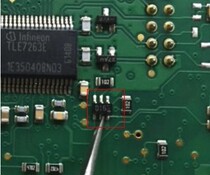 D16 Mercedes-Benz steering foot vulnerable triode car computer board patch 6-pin triode new spot