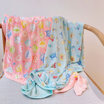 New cold sensation bread Superman Ice Blanket Cute Children Printed Cover Blanket Afternoon Nap Summer Cool by parent-child