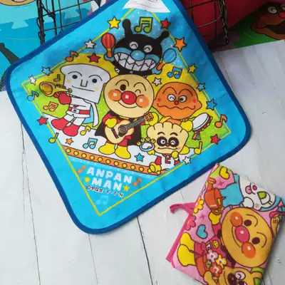 Bread big face Superman towel baby kindergarten hook small square cotton wash face bath towel handkerchief