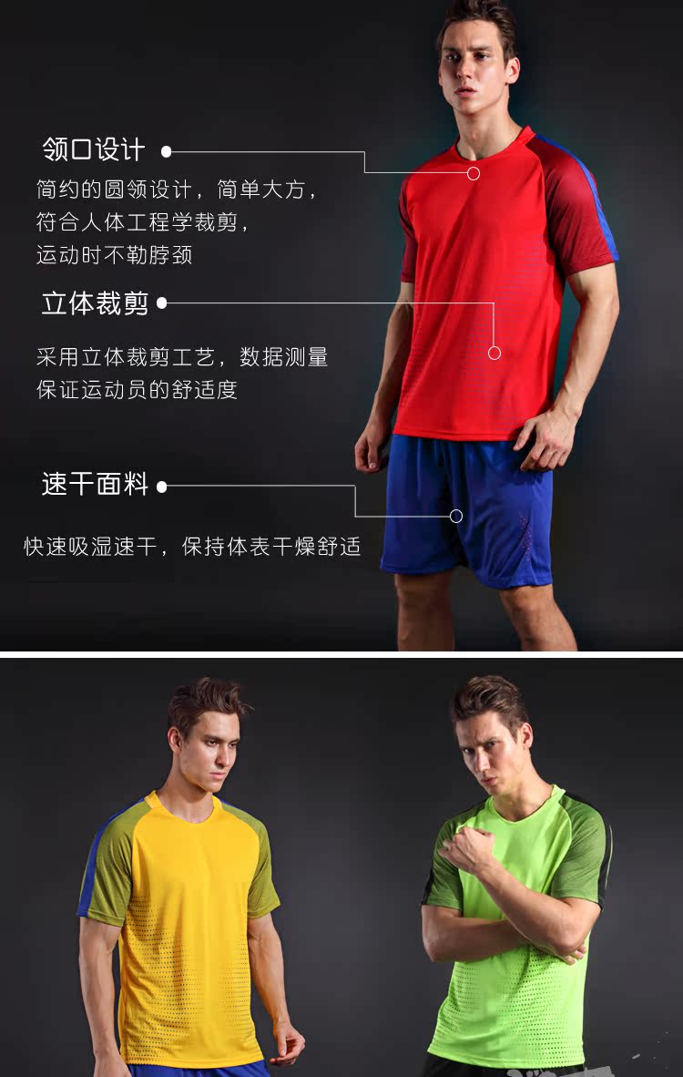 Bộ đồ thể thao quần short nam ngắn tay tập luyện quần áo thể dục nhanh khô - Thể thao sau bộ thể thao adidas