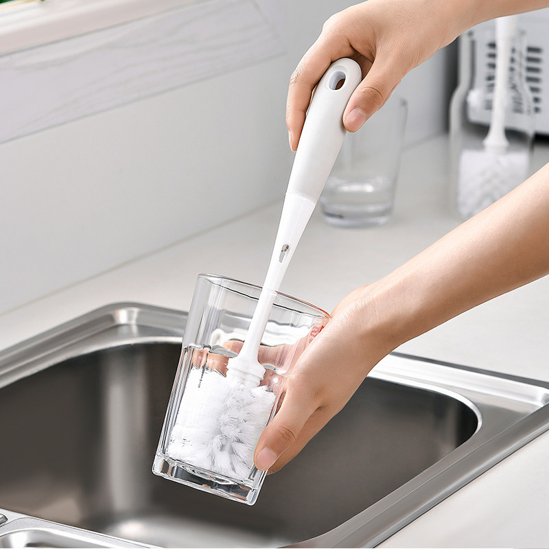 Wash Cup Thever Long Handle Small Brush Clean Cup Brushed Water Cup Brushed To Dead Angle Wash Bottle To Tea Stains Glass Bottle Brush