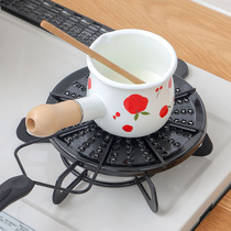 SP sauce enamel heat conduction plate fire-saving pot bottom anti-scorching anti-burning black heating plate milk fast thawing plate