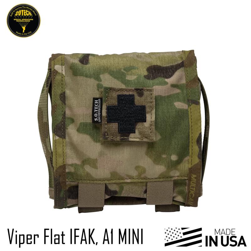 US S O Tech VIPER Flat IFAK A1 Mini Tactical Medical Package IFAK-Taobao