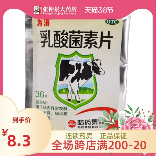 Харбин Медицина составляет 0,4 г*36 таблетки энтерита, пищеварительная бедная детская диарея и аномальная ферментация кишечника