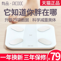 There are PICOOC intelligent body fat called weighing scale intelligent precision household sharing weight loss scale official fat reduction electronic scale fat measuring scale human health scale mini