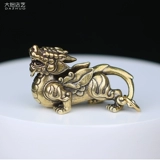 Китайский медный настольный латунный креативный брелок ручной работы, китайский стиль