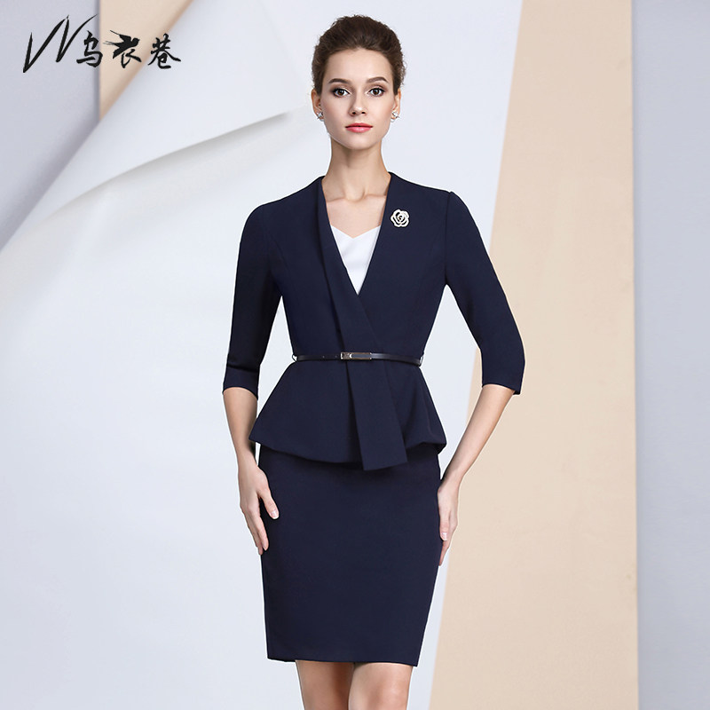 Sweaty Lane Spring Summer name Yuanyol fashion 70% Sleeveless woman Jane about little suit Western suit to work suit jacket dress