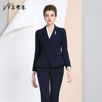Wuyi Lane autumn and winter professional suit Womens business dress pants fashion business interview enterprise work clothes small suit