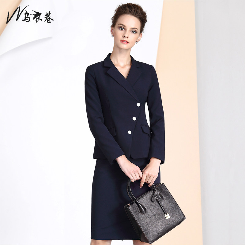 Wuyu Lane Career Suite 2022 New Fashion and Winter Fashion Woman Suite Business Suite Worksuit