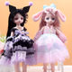 30cm Dress-Up Doll Toys Girl Doll Pretend Play Princess Doll Set Children's Birthday Gift Box