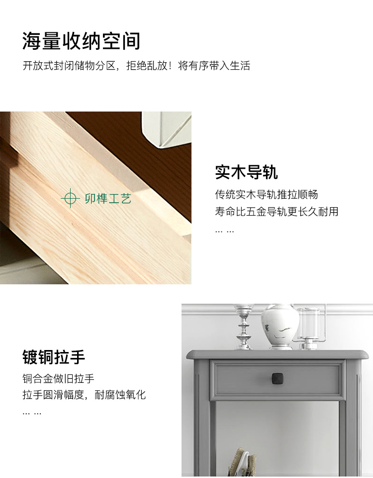 Nước Mỹ góc gỗ rắn phòng khách bàn điện thoại nhỏ bàn vuông cạnh bàn cà phê nhỏ bên vài đồ nội thất Ying Fan - Bàn trà bàn trà mặt kính