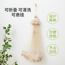 Table cover vegetable cover kitchen cover dining table cover dining table cover extra large food cover folding vegetable umbrella anti-fly cover vegetable cover