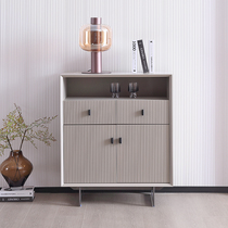 Nordic sideboard Italian minimalist cupboard home restaurant locker living room side cabinet modern minimalist tea cabinet