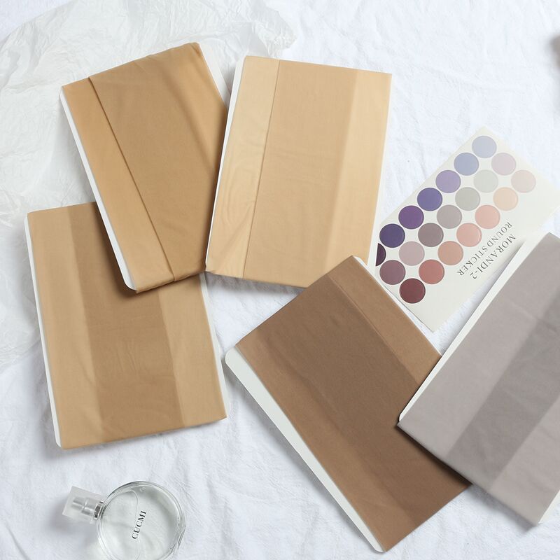 3-Pack Japanese Skin-Feel 5D Ultra-Thin Flesh-Colored Pantyhose for Women, Summer Transparent Skin Tone Tights, Snag-Resistant