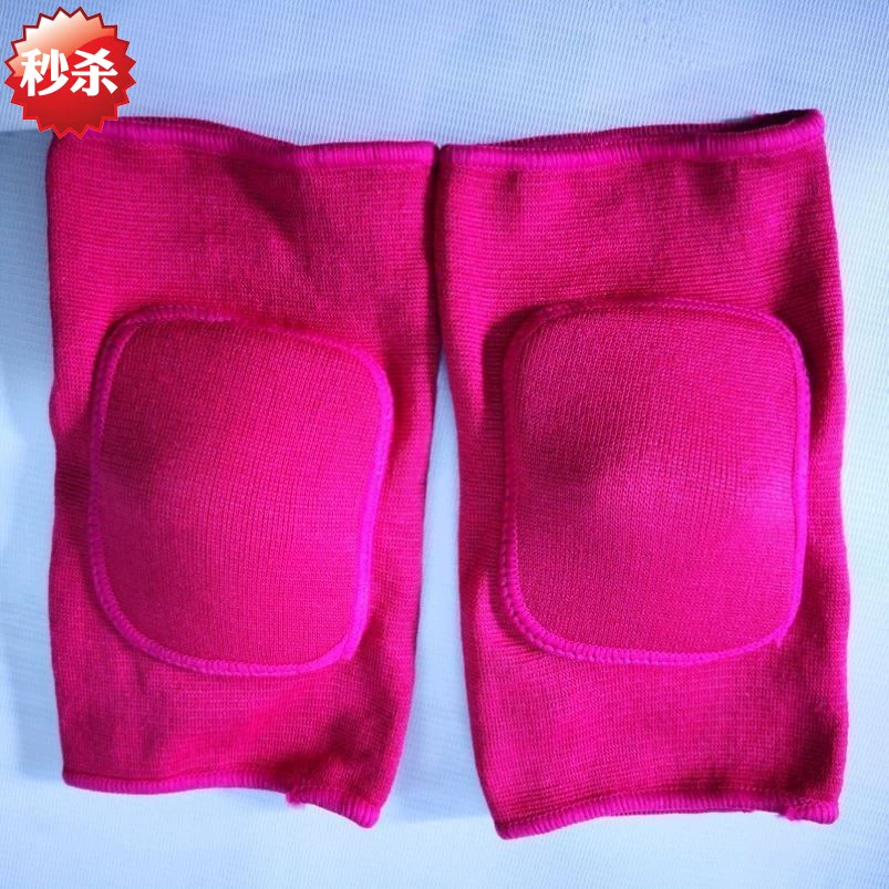 Douyin cùng trượt patin mùa hè miếng đệm đầu gối ngắn hip-hop nhảy đồ bảo hộ dày đặc thực hành bóng chuyền ròng rọc - Dụng cụ thể thao