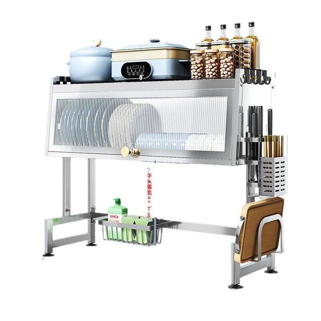 304 stainless steel kitchen sink storage rack multi-function dish rack sink storage drainage bowl rack
