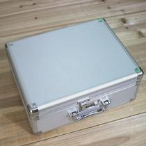 Portable aluminum alloy tool box password box thickened box instrument box suitcase storage box metal box