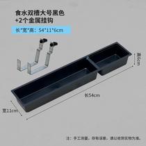 Chicken trough sink water feeder chicken cage large cosmetics extra large outdoor long hook cage simple folding