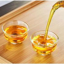 Heat-resistant glass small tea cup Kung Fu tea tea set household tea bowl transparent set tea cup tea cup