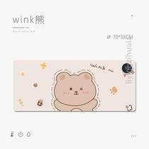 Desk pad hand warmer pad warm mouse pad office warm pad desk extra large heating heating computer student