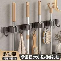 Bathroom mop hook punch-free and drainable toilet and shower room storage artifact toilet rack supplies collection