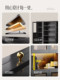Meishida Vintage Style Bookshelf Storage Rack Glass Display Iron Steel Bookshelf Storage Metal Living Room
