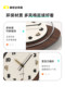 Meishida Vintage Wall Clock for Living Room 2025 New Model Clock Wall-Mounted Retro Clock Simple Light Luxury High-End Wall Watch