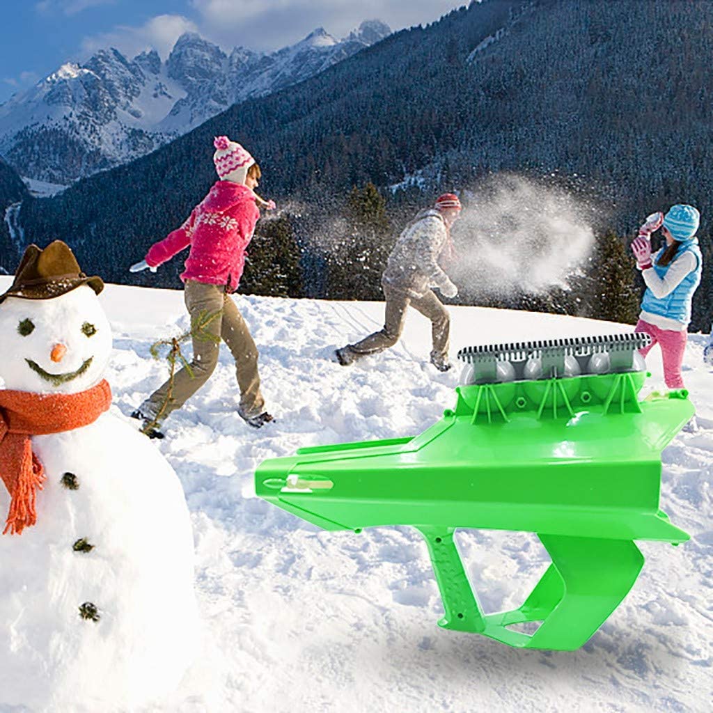 Internet celebrity snowball artifact adult snow gun toy snowball holder snowman accessory children's snowball launcher toy 