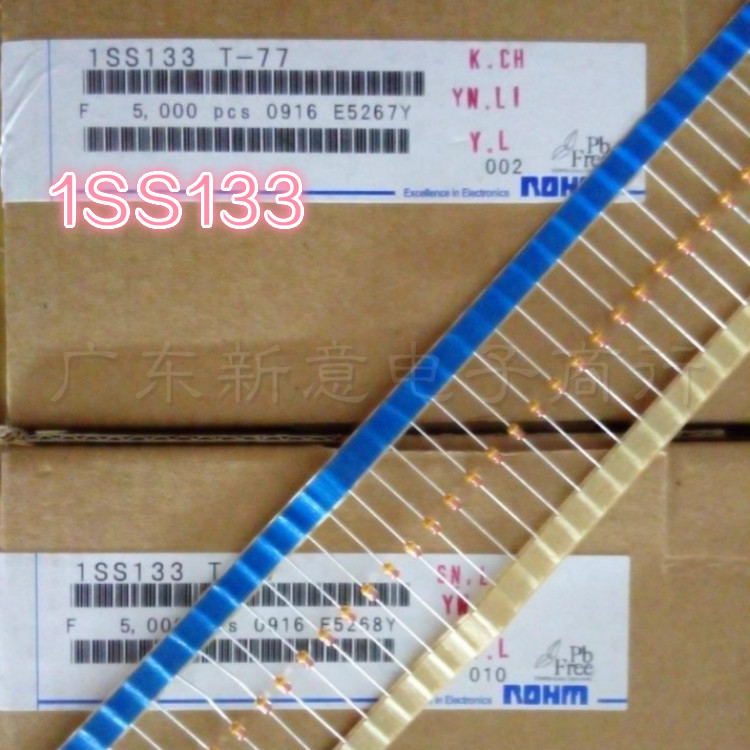 Brand new import Japan 1SS133 T-72 T-77 ROHM Roma DO-34 Yellow ring