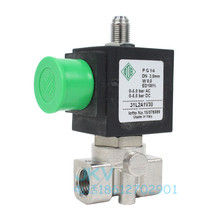 Italian ODE imported stainless steel valve three-way solenoid valve 31L2A1V30 micro normal closed AC220V 24V