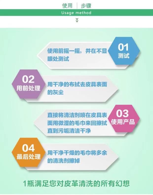 Da da sofa sạch hơn bảo trì da chất lỏng khử nhiễm mạnh lau hộ gia đình giường da xe ghế nhân tạo - Nội thất / Chăm sóc da