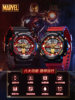 Marvel Co-Branded Watch for Boys, Male Models, Students, Middle and High School Teenagers, Kidsren's Digital Boys' Birthday and New Year's Gifts