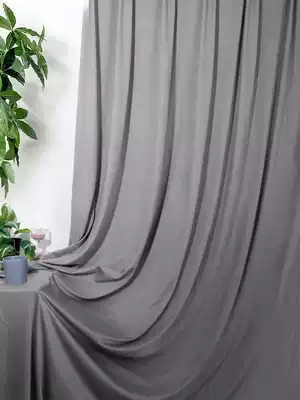 A complete set of shading finished products 2021 new living room Nordic simple bedroom girl bay window cloth