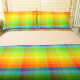 Xifang 100% color knitted one piece suitable for free shipping bed sheets