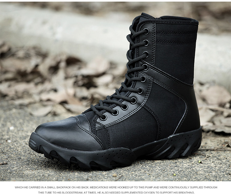 Boots militaires pour homme - amortissement - Ref 1397864 Image 18