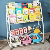 Многослойная книжная полка, книга с картинками, игрушка, простая система хранения, коробочка для хранения