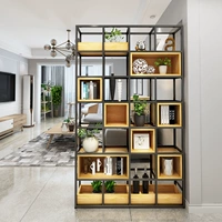 Современная и минималистичная книжная полка, книжный шкаф из натурального дерева, стенд