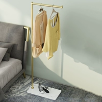 Спальня гостиная современная минималистская легкая роскошная металлическая каменная тарелка каркаса приземляется на сушная одежда, висящая одежда