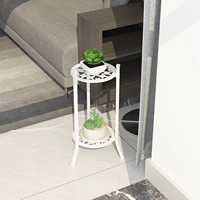 Простая внутренняя гостиная балкон балкон многослойный цветочный рамка посадка на полку