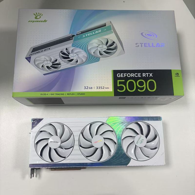 Manli Rtx5090 32g Defective Graphics Card, Scrap Card, and Board Parts, Also Includes 4090 Defective Card and Heatsink