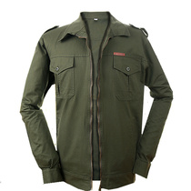 Summer long sleeve jacket thin overalls short sleeve wear-resistant breathable auto repair labor protection clothing site tooling