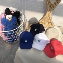 2020 new children Korea small label embroidery letter soft top cap boys and girls casual Joker baseball cap tide