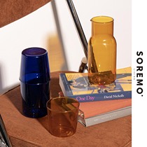 SOREMO One person drinking cup vintage cold water pot Glass kettle vintage Dormitory creative decoration B & B