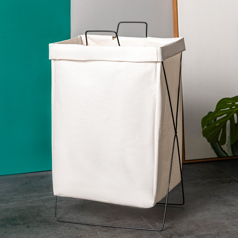 Gather cute foldable cloth basket household laundry basket large basket bathroom clothes to collect baskets