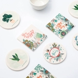 聚可爱 Креативная нескользящая чайная чашка, защита от ожогов, скандинавский стиль, хорошо впитывает воду