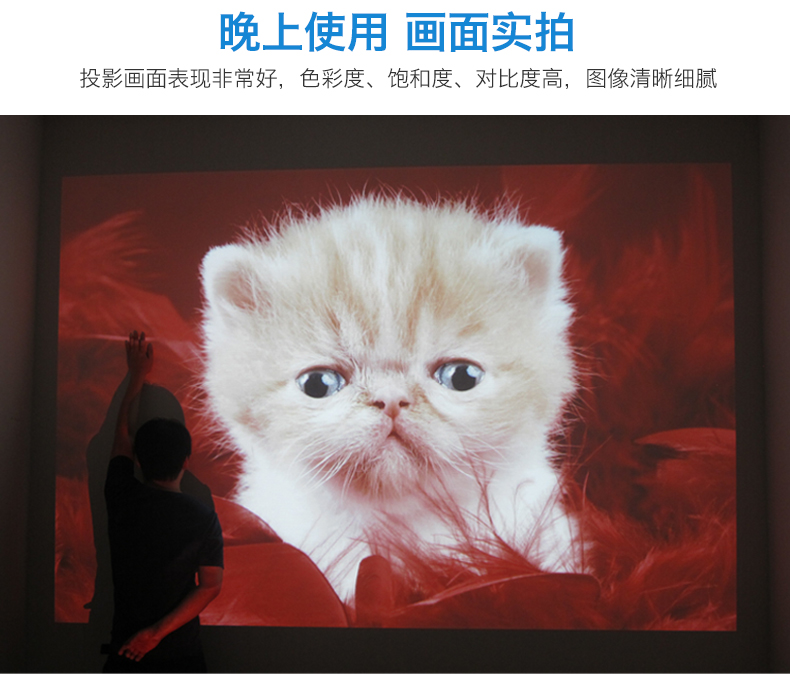 Máy chiếu thông minh gia đình WiFi không dây văn phòng 3D rạp hát tại nhà 1080P HD 4K laser điện thoại di động Máy chiếu cầm tay Android không có màn hình TV mini cầm tay siêu nhỏ chiếu mới - Máy chiếu