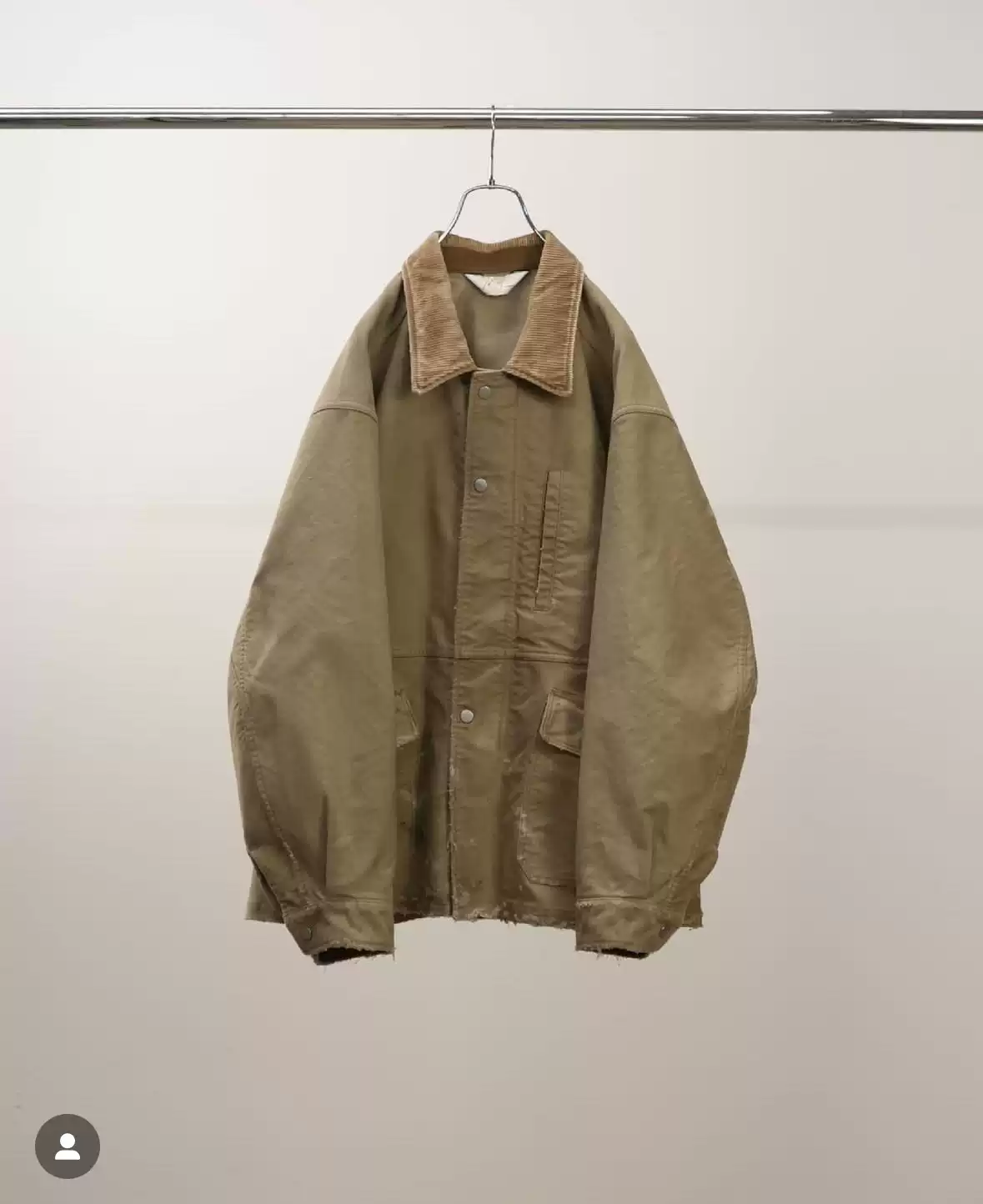 代購】ANCELLM 25aw Moleskin work jacket 鼴鼠皮工裝夾克-淘寶Taobao