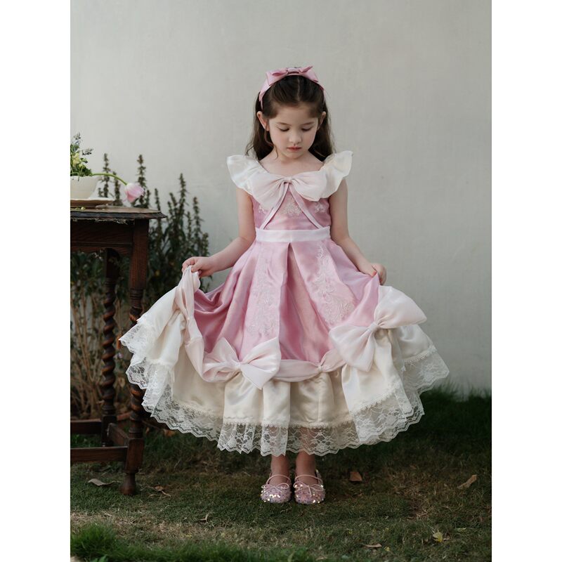 Girls' Cinderella Princess Dress, Palace Style Cinderella Birthday Dress, High-End Disney Kidsren's Dress Girls' Cinderella Princess Dress, Palace Style Cinderella Birthday Dress, High-End Disney Kidsren's Dress