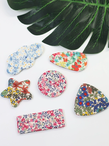 Импортный квадратный аксессуар для волос ручной работы с бантиком, материал, аксессуары, в корейском стиле