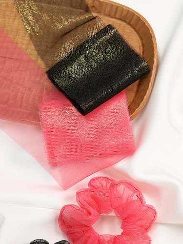 Импортная лента, розовая заколка для волос ручной работы с бантиком, в корейском стиле, 8см, DIY